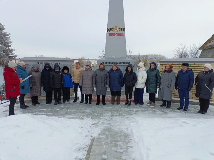 В Кильдееве прошел митинг к Дню памяти воинов – интернационалистов