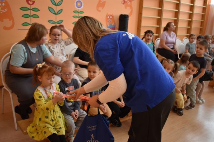 В Верхнеуслонском районе детям напомнили о соблюдении ПДД