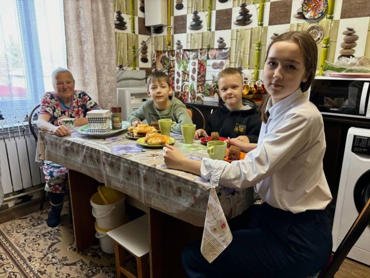 Учащиеся Татбурнашевской школы присоединились к акции «Весенняя неделя добра»