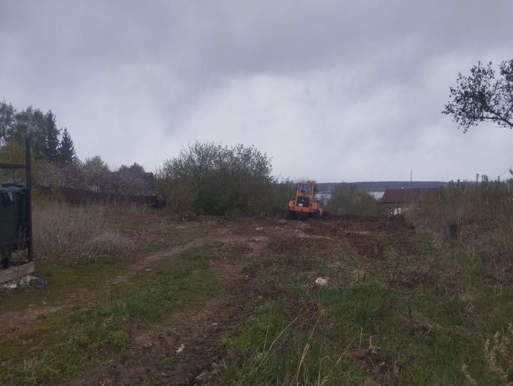 В селе Печищи ликвидирована несанкционированная свалка