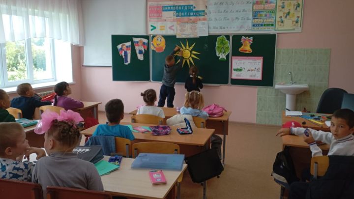 В Кураловской школе завершилась программа подготовки первоклассников