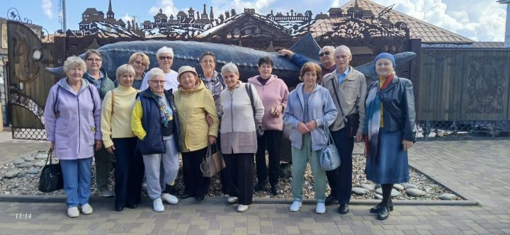 Ветераны Верхнего Услона посетили Тетюши с экскурсией