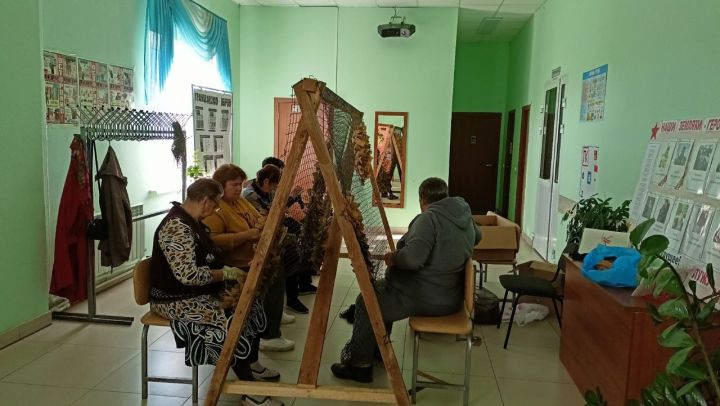 Сбор гуманитарной помощи для военных от жителей Кильдеевского поселения
