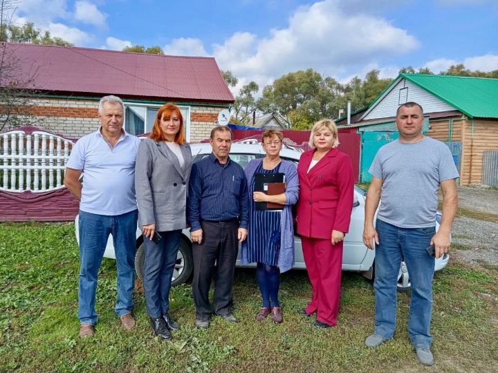 Выездной рейд по семьям в Верхнеуслонском районе по сигналам СОП
