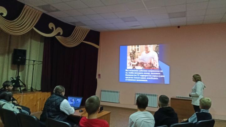 Памятный час о трагедии Беслана прошел в Кильдеевском СДК