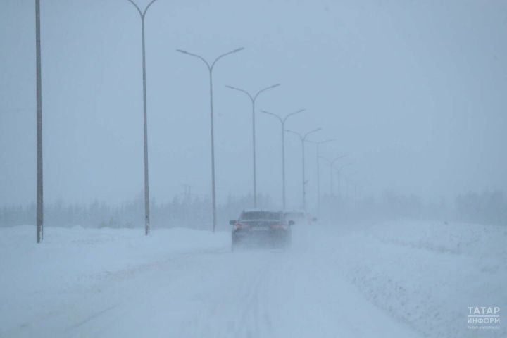 В Татарстане ограничили движение автобусов и грузовиков из-за непогоды