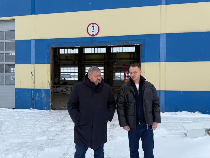 В Набережных Морквашах строят новую станцию техобслуживания