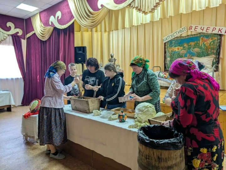 Кильдеевские школьники познакомились с народными традициями