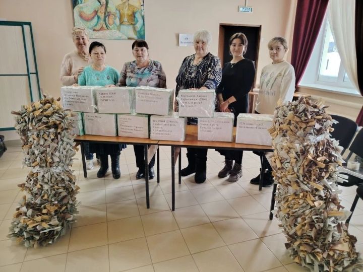 Специалисты сельского хозяйства Верхнеуслонского района отправили подарки бойцам