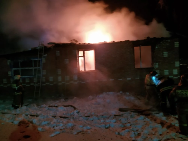 Два пожара в Верхнеуслонском районе: пострадавших нет, причины устанавливаются