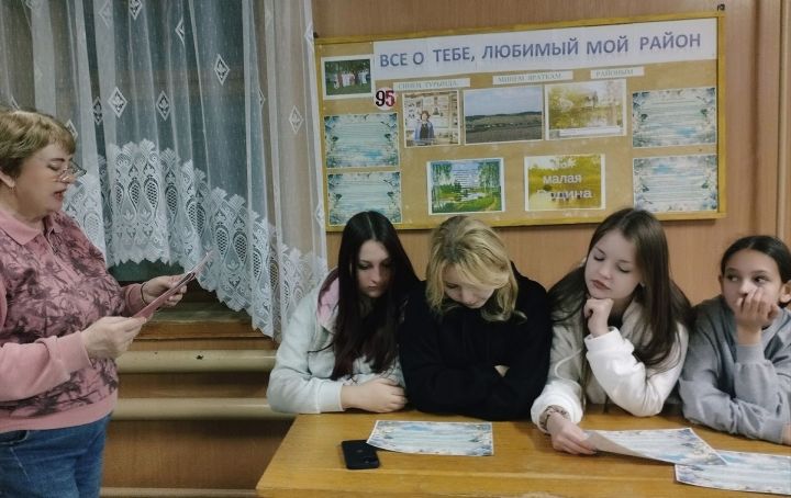 В Ямбулатове школьникам рассказали об истории Верхнего Услона