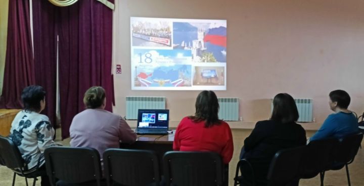 В Кильдееве провели час истории к 12-летию воссоединения Крыма с Россией