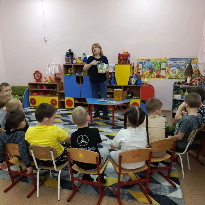 В Макуловском детсаду малышам рассказали о детских книгах