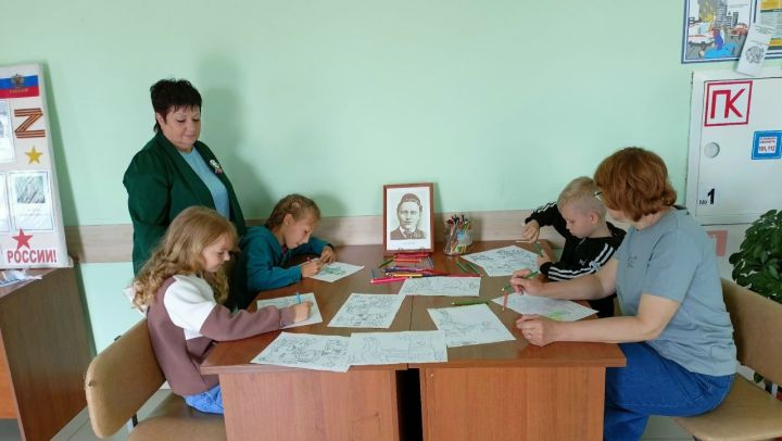 Мастер-класс по рисованию героев Тукая прошел в Кильдееве