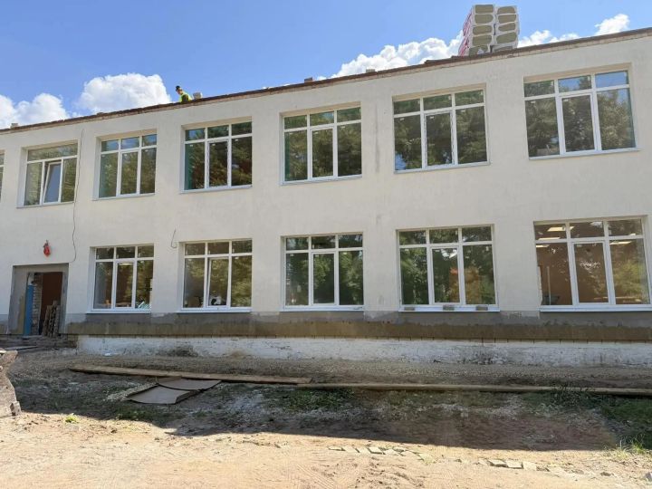В Верхнеуслонском районе капитально ремонтируют школы и детский сад