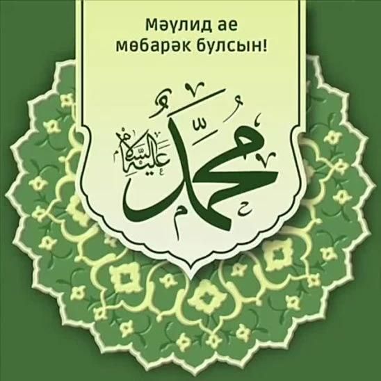 Мөселманнар Мәүлид аена керделәр