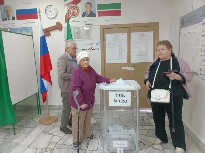 92-летняя жительница Набережных Моркваш пришла на выборы